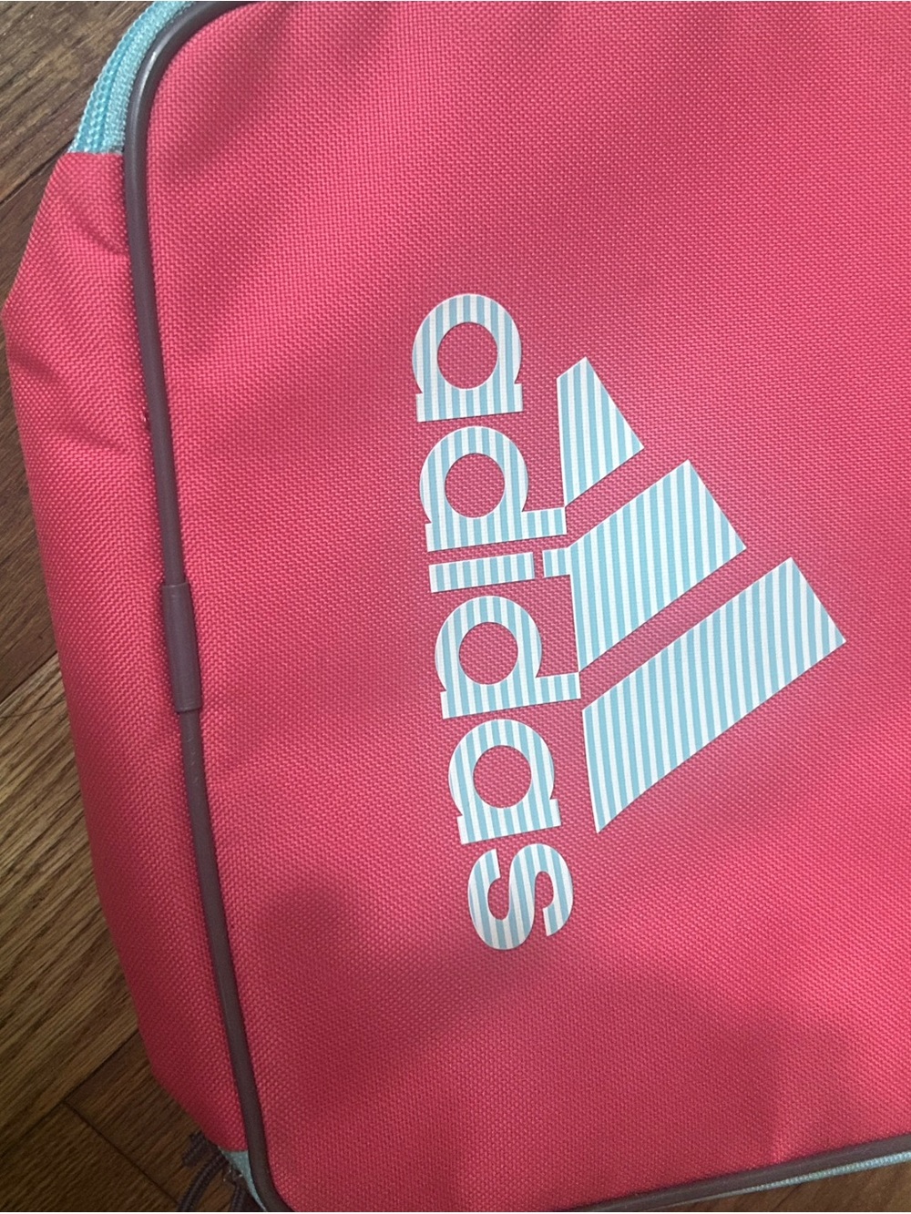 adidas Coral Pink Logo Carry Case